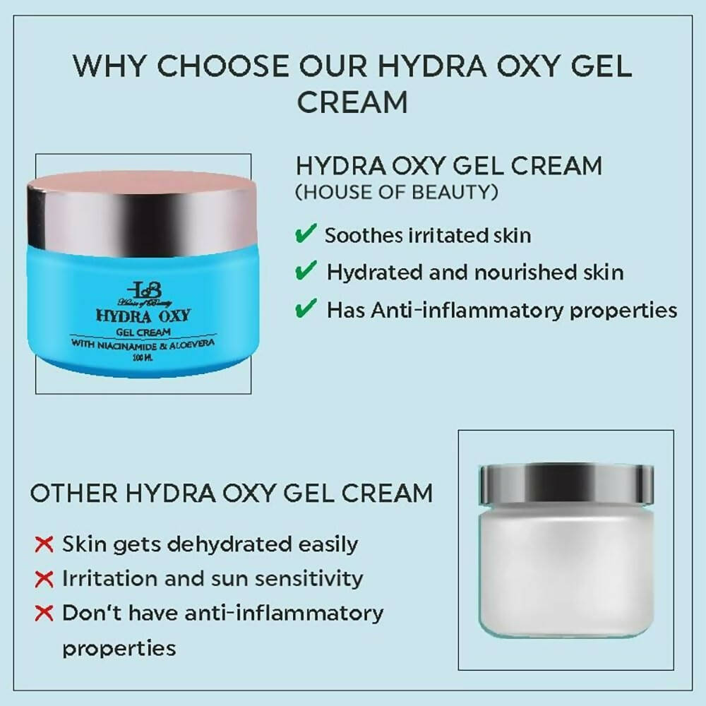House Of Beauty Hydra Oxy Gel Cream | Grocsy