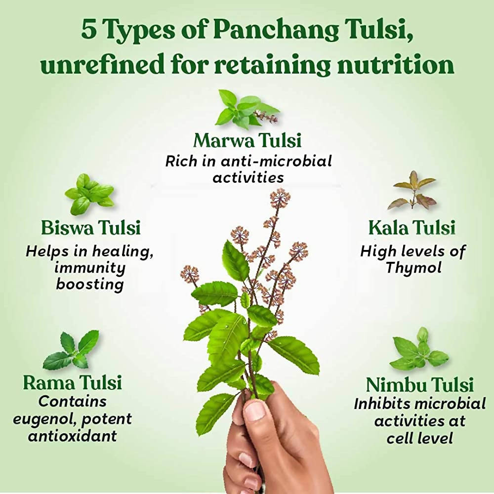 Kapiva Ayurveda Pure Tulsi Ark | Grocsy
