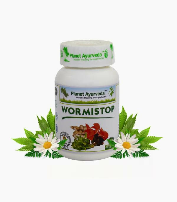 Planet Ayurveda Wormistop Capsules | Grocsy