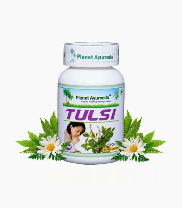 Planet Ayurveda Tulsi Capsules | Grocsy