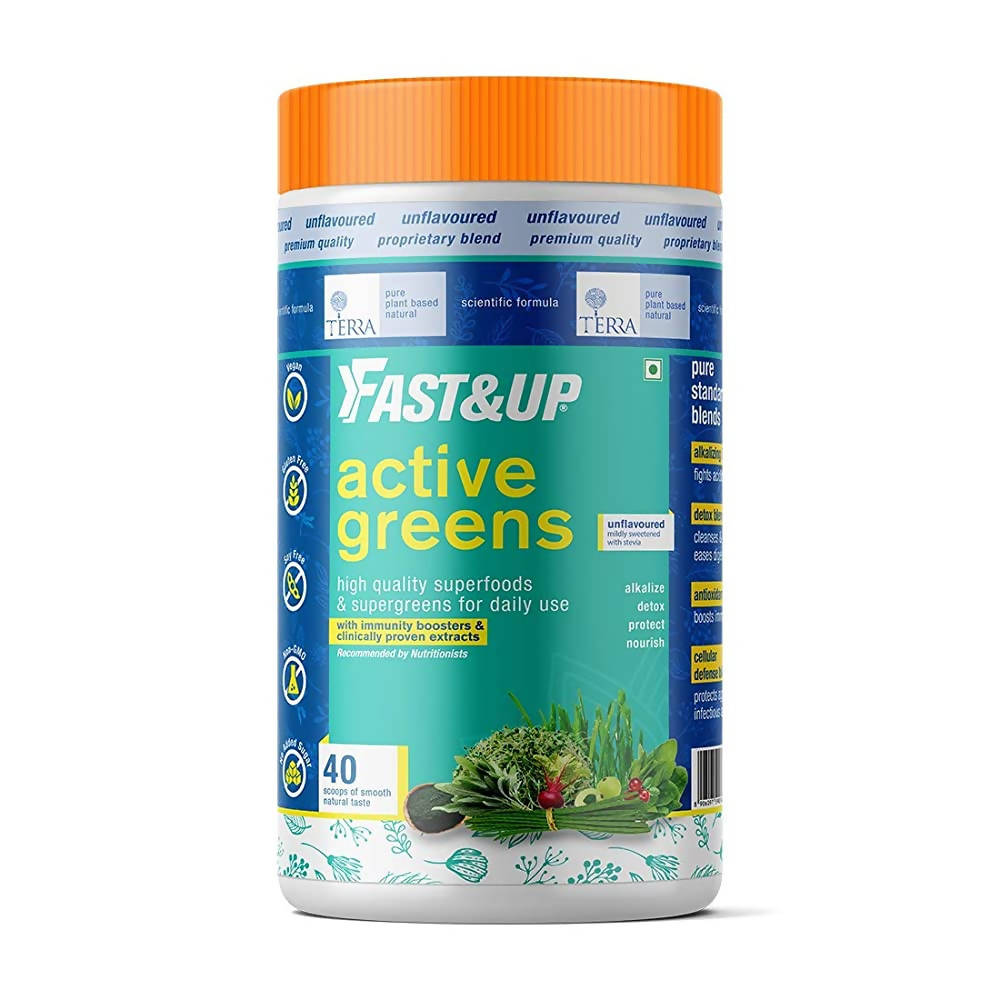 Fast&Up Active Greens Supplement | Grocsy