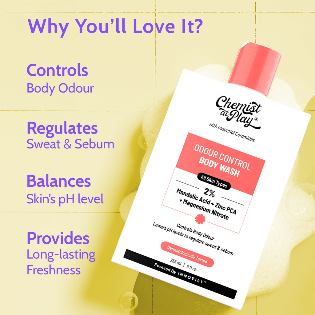 Chemist at Play Odour Control Body Wash | Grocsy