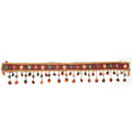 Puja N Pujari Pom Pom Design Door Bandarwal Toran | Grocsy