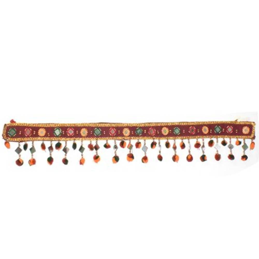 Puja N Pujari Pom Pom Design Door Bandarwal Toran | Grocsy