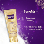 Rania Creamy Foam Facewash Deeply Cleanses | Grocsy