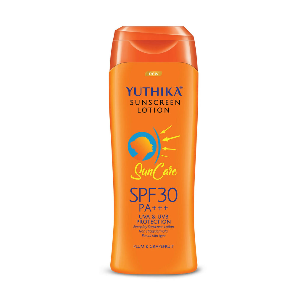Yuthika Sunscreen Lotion Sun Care Spf 30 Pa+++ | Grocsy