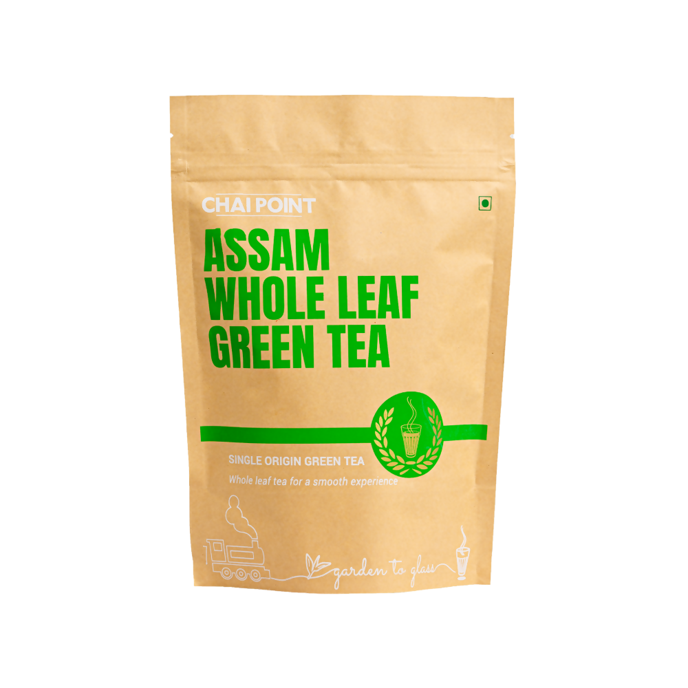 Chai Point Assam Whole Leaf Green Tea | Grocsy