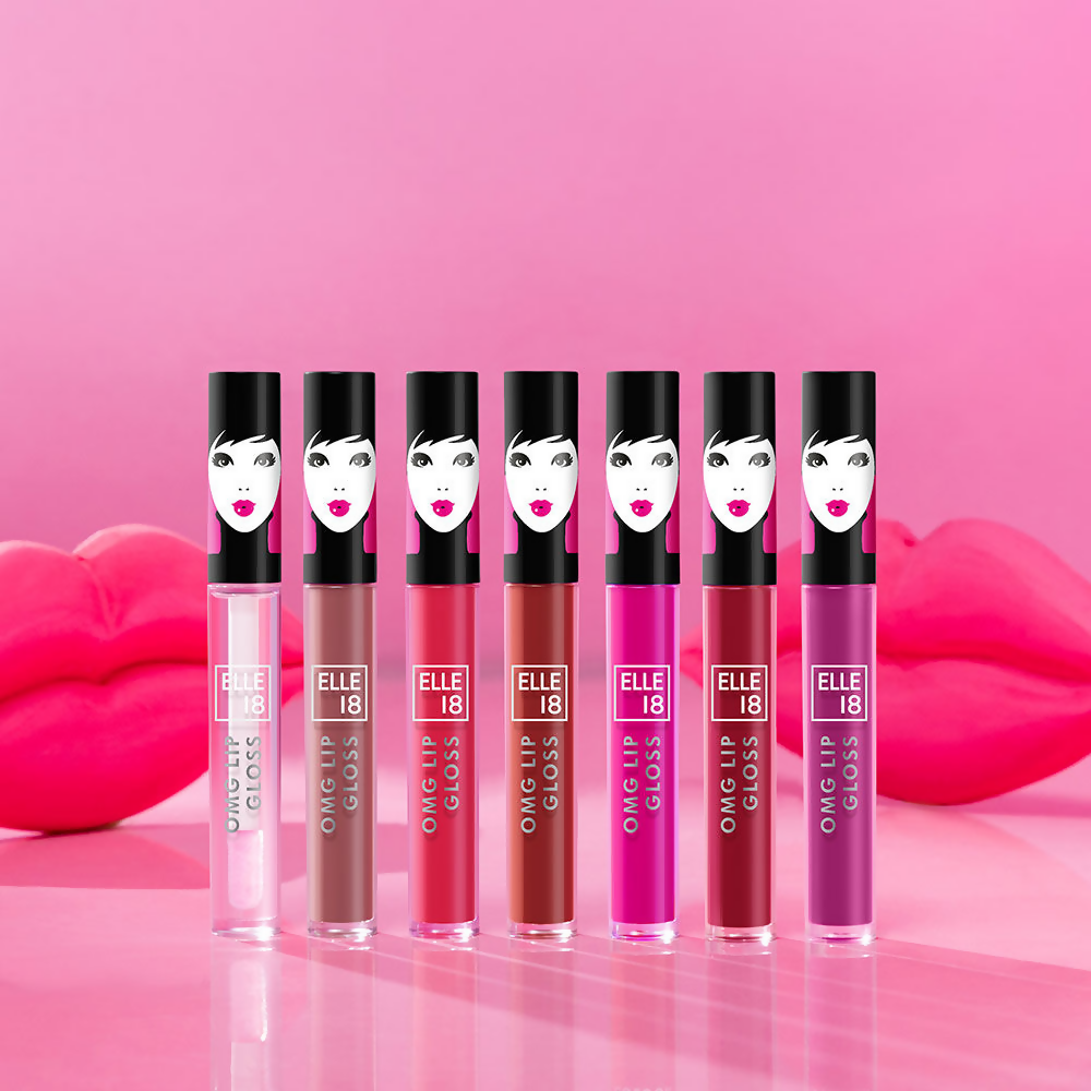 Elle 18 OMG Lip Gloss - Pink-a-licious | Grocsy