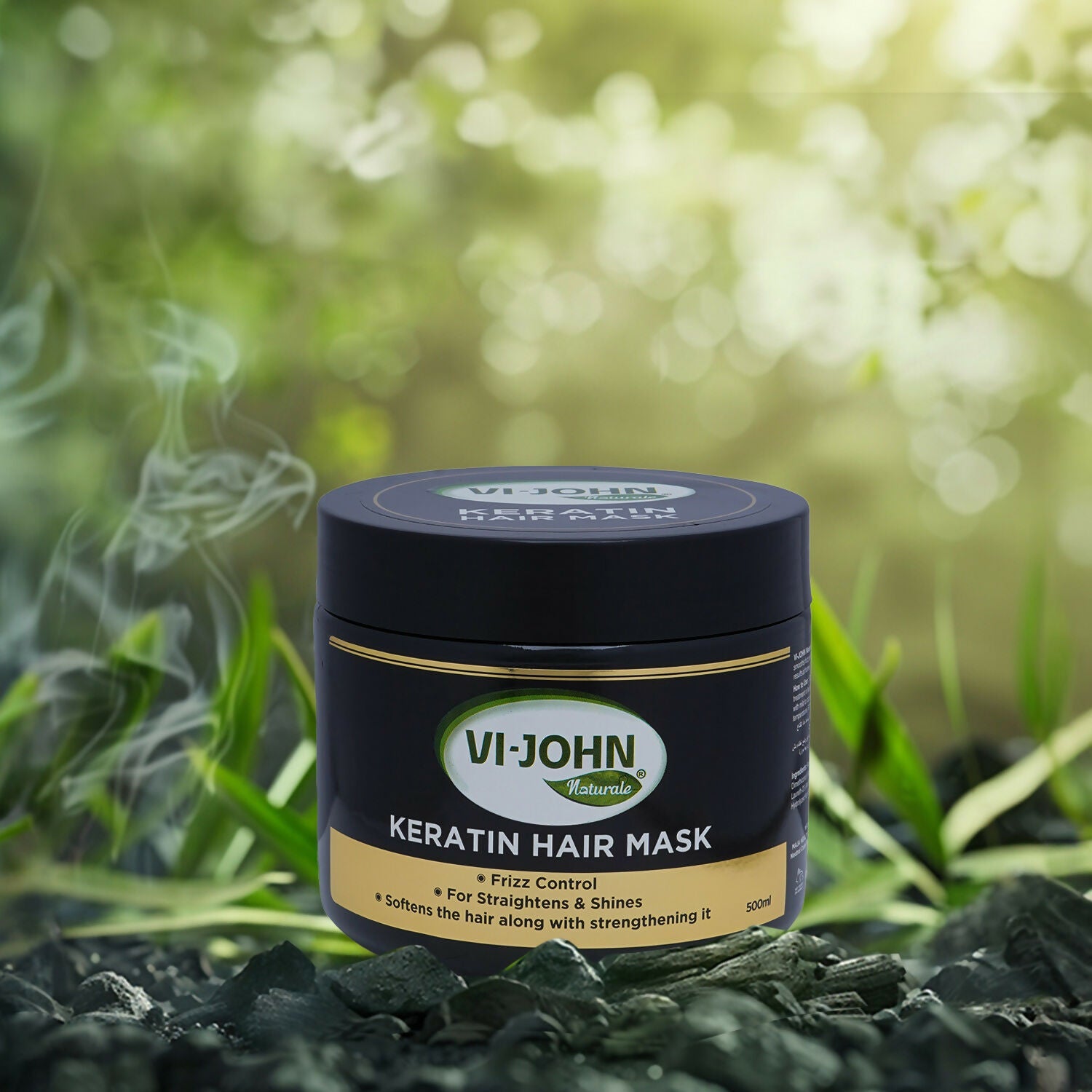 VI-JOHN Naturale Keratin Hair Mask for Friz Controal, Straightens & Shines | Grocsy