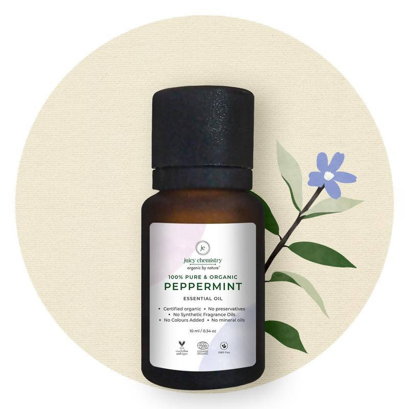 Juicy Chemistry Peppermint Essential Oil | Grocsy
