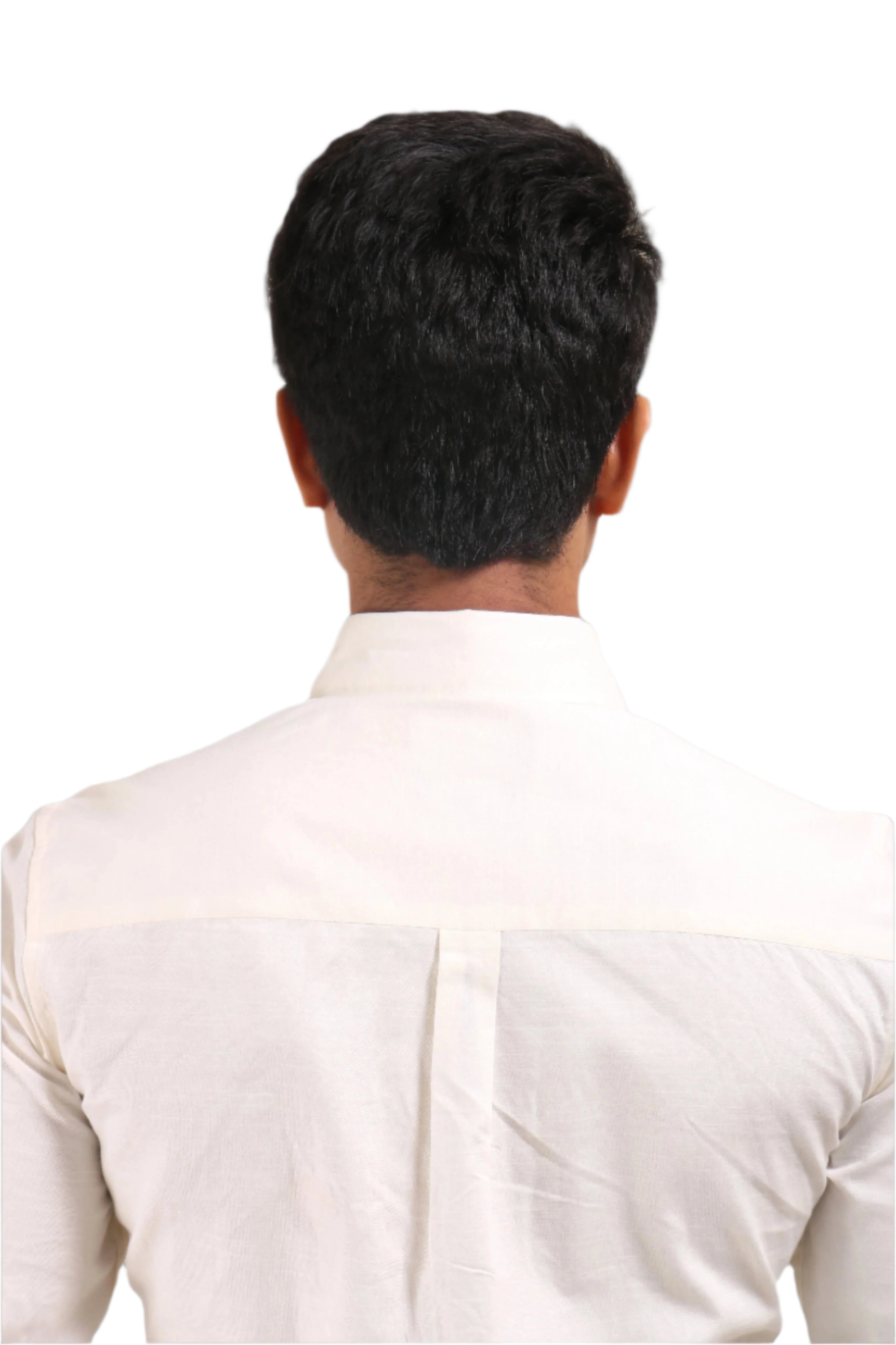 Jonesburg White Satin Slub Slim Fit Shirt | Grocsy