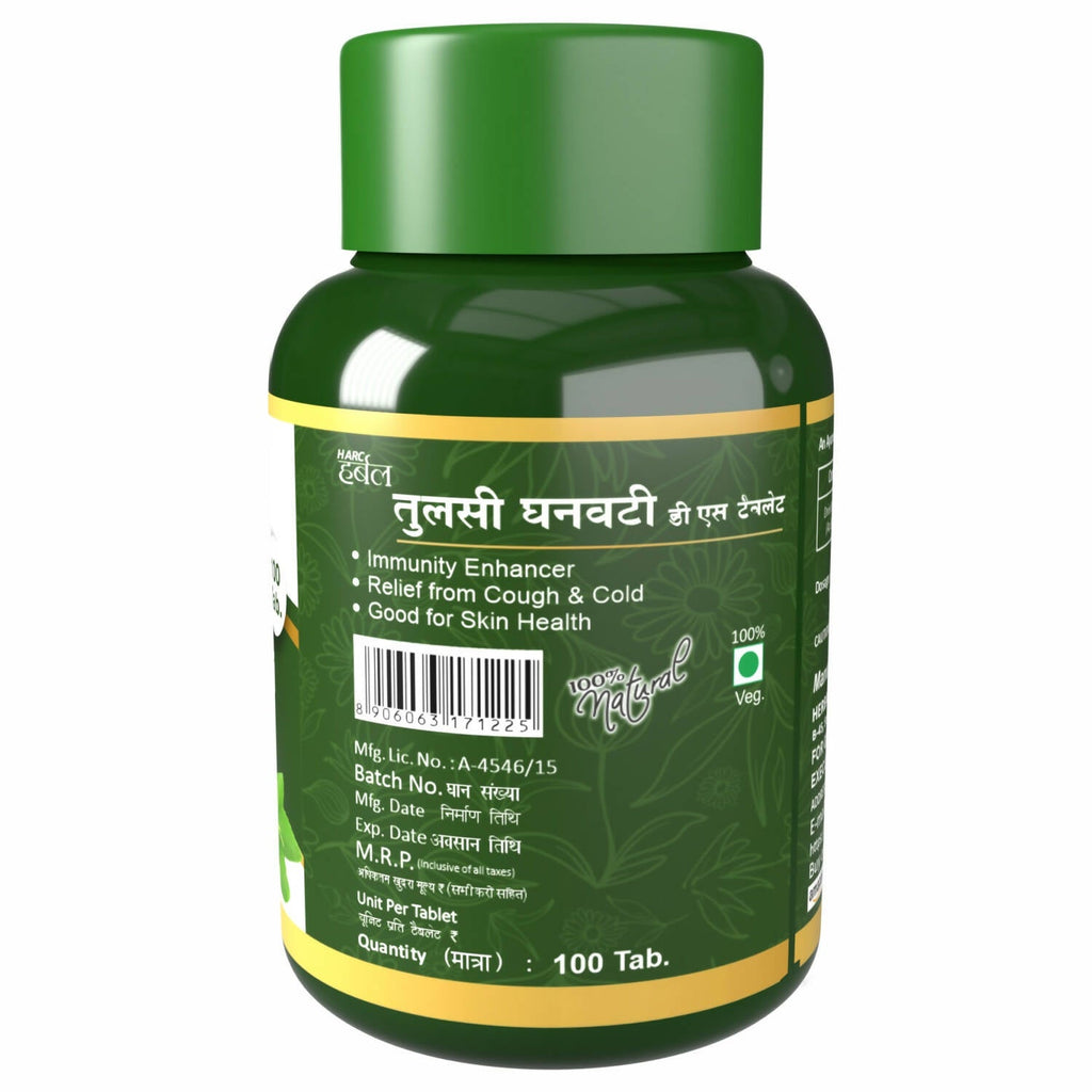Herbal Canada Tulsi Ghanvati Tablets | Grocsy