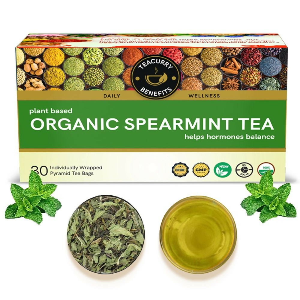 Teacurry Organic Spearmint Tea | Grocsy