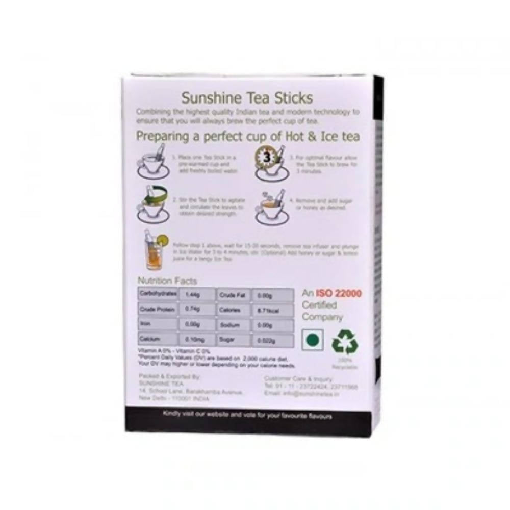Sunshine Tea Ginger Cardamom Tea Sticks | Grocsy