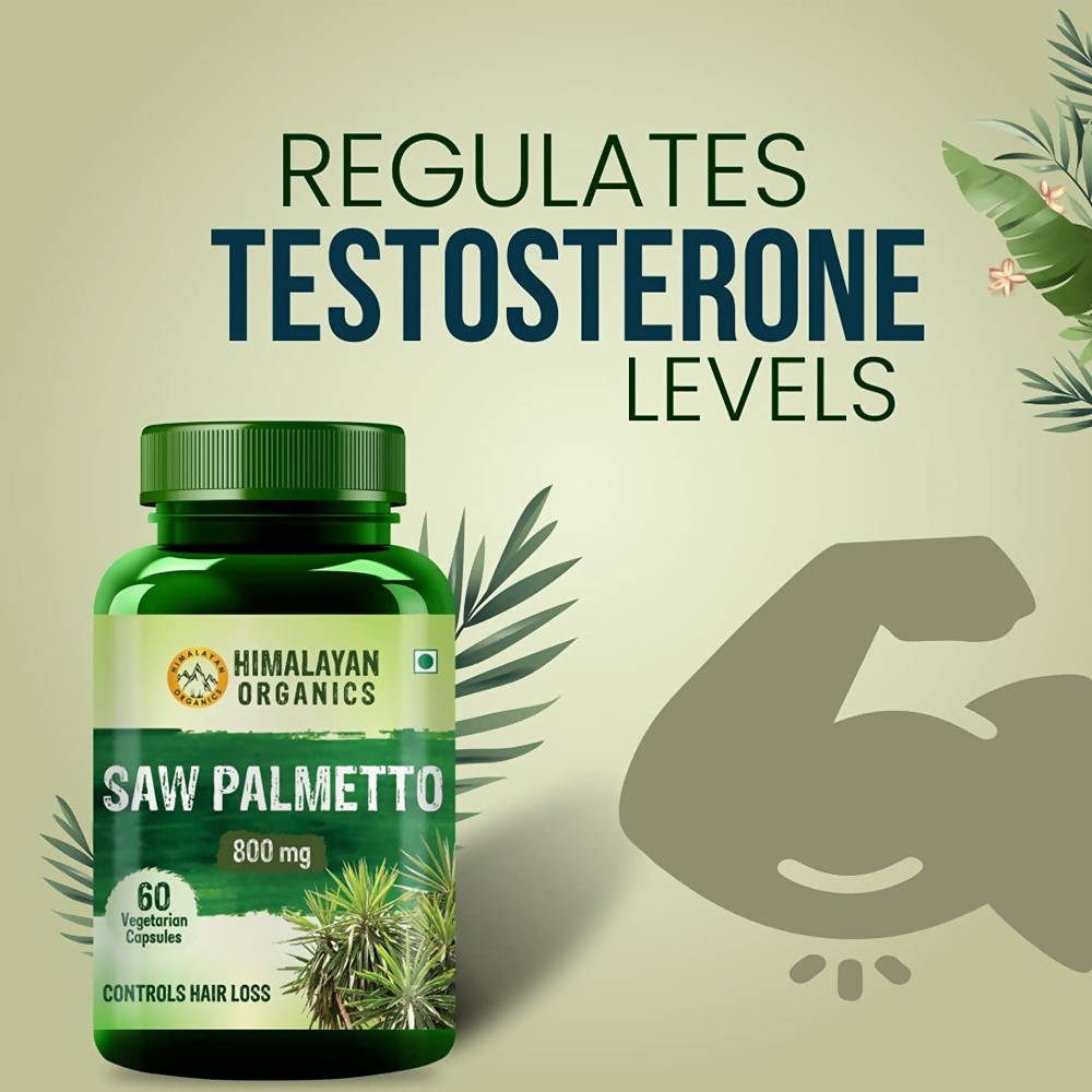Himalayan Organics Saw Palmetto Capsules | Grocsy