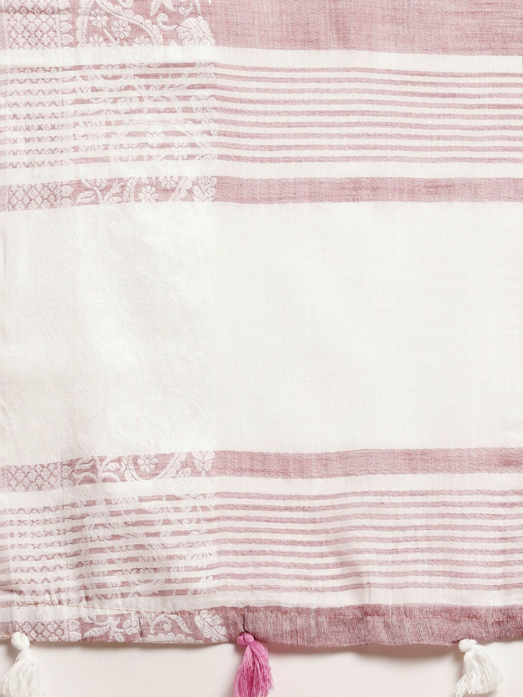 Shree Shyam Fashion Linen Purple Saree | Grocsy