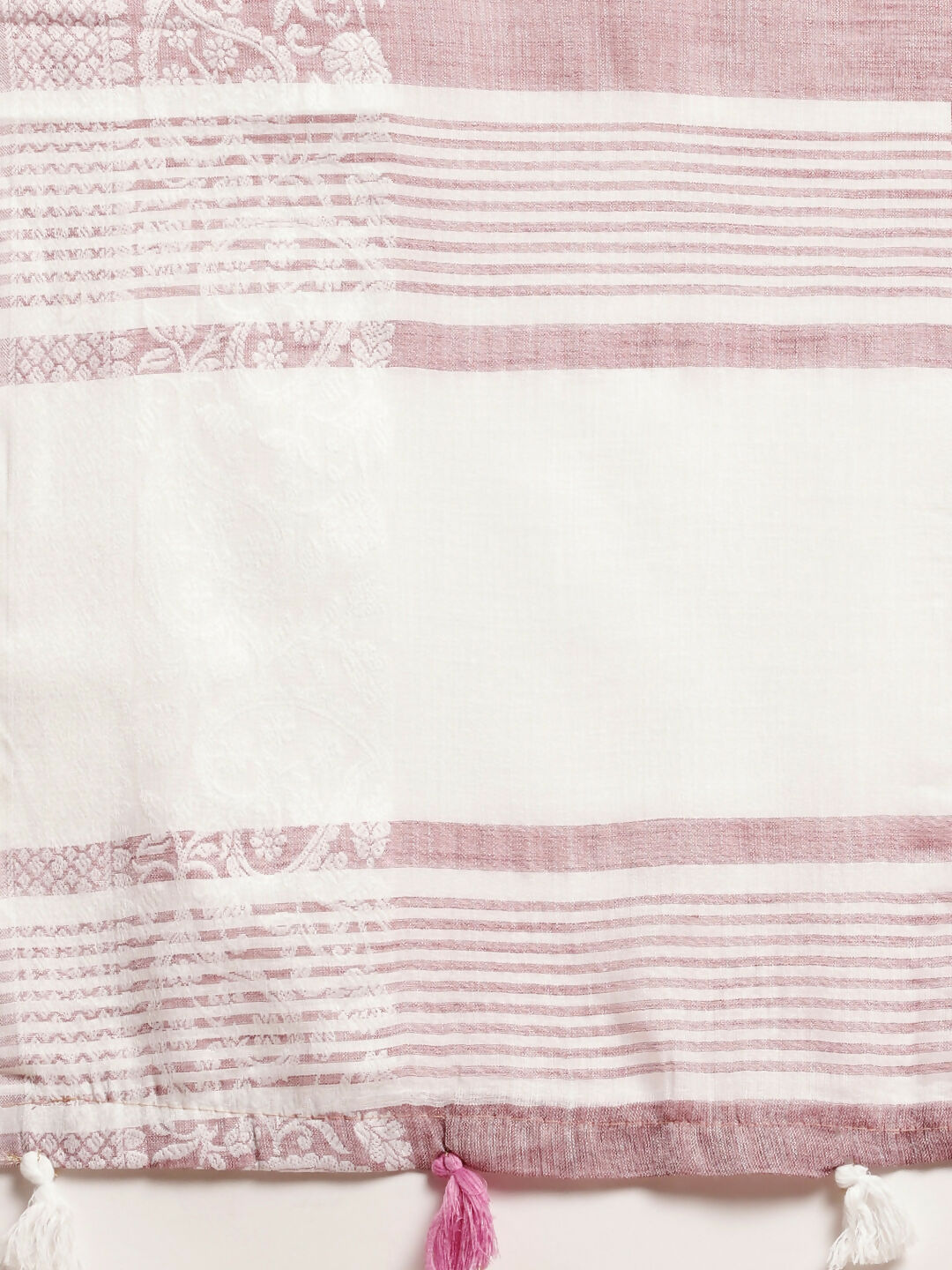 Shree Shyam Fashion Linen Purple Saree | Grocsy