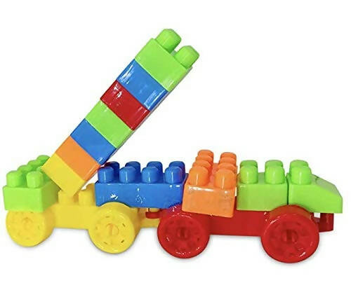 Kipa 180 Pieces with Storage Container Multi Colored Educational Jumbo Learn and Play Building Blocks for Kids | Grocsy
