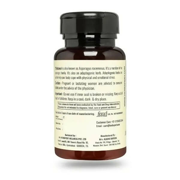 Herbxpert Shatavari Extract Tablets | Grocsy