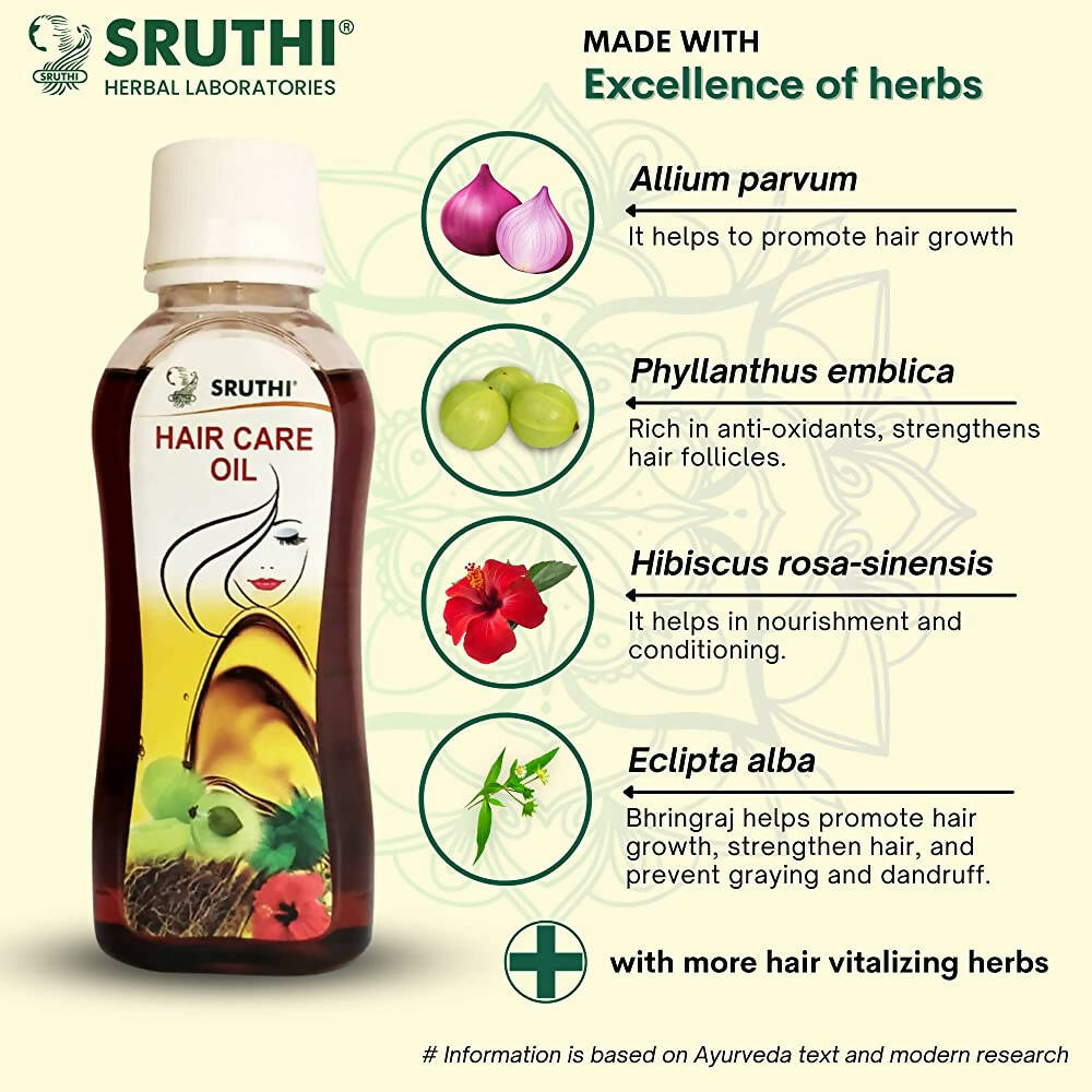 Sruthi Herbal Hair Care Oil | Grocsy