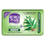 BoroPlus Antiseptic And Moisturising Bathing Neem Soap With Neem, Tea Tree, Aloe Vera & Shea Butter | Grocsy