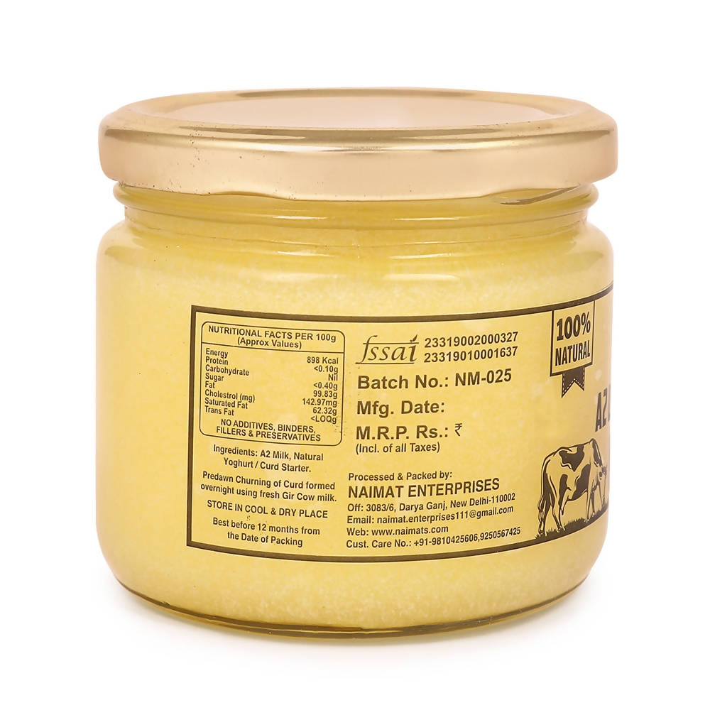 Naimat A2 Desi Gir Cow Ghee | Homemade Ghee From Desi Cow Milk | Certified Organic Ghee | Grocsy