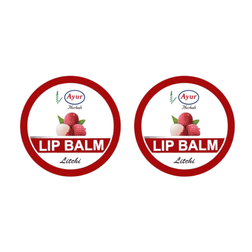 Ayur Herbals Litchi Lip Balm | Grocsy