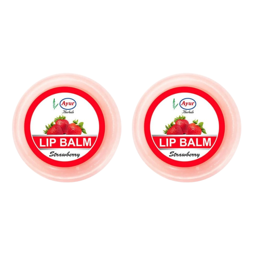 Ayur Herbals Strawberry Lip Balm | Grocsy