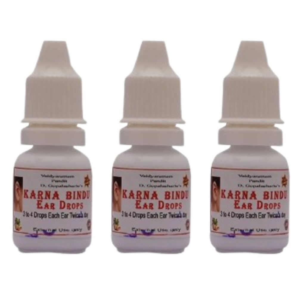 Ayurvedasramam Karna Bindu Ear Drops | Grocsy