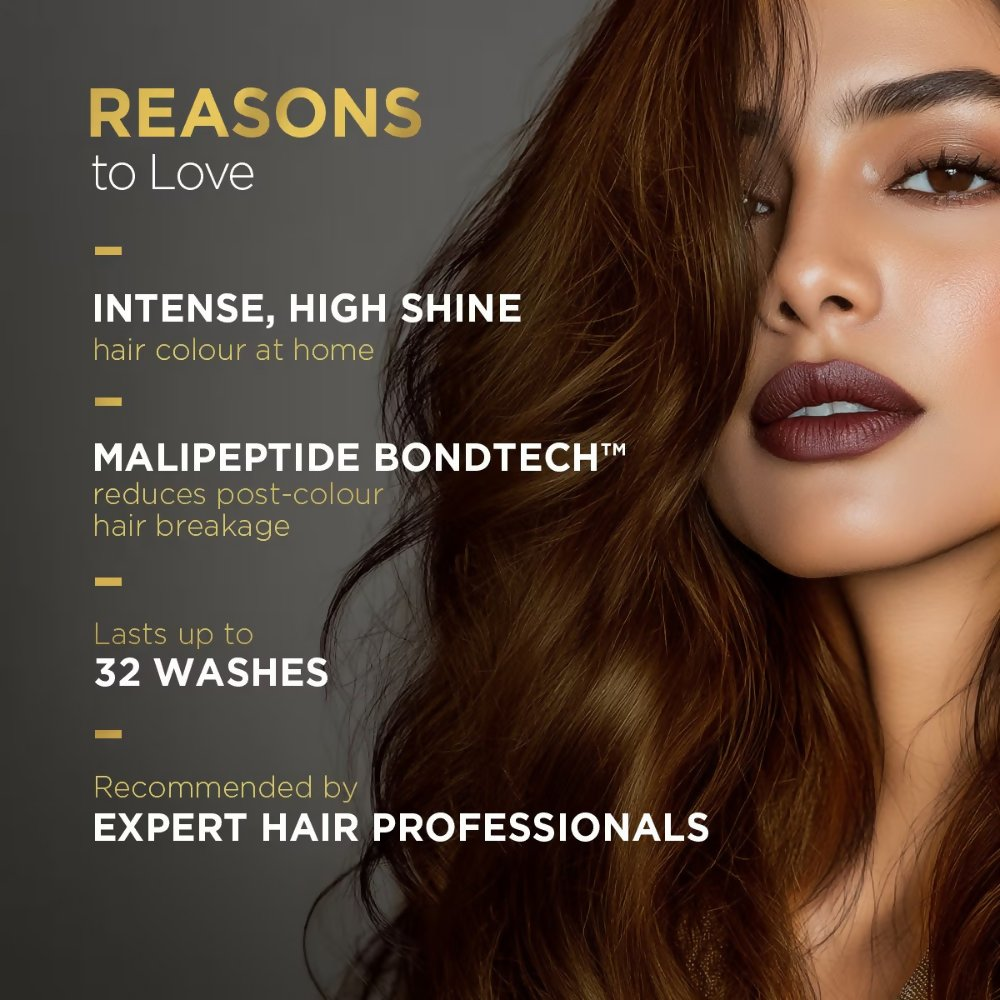 BBlunt Salon Secret High Shine Conditioning Hair Colour - Coffee Natural Brown | Grocsy
