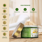 Lotus Botanicals Multani Mitti Turmeric & Orange Peel Skin Tightening & Brightening Face Pack | Grocsy