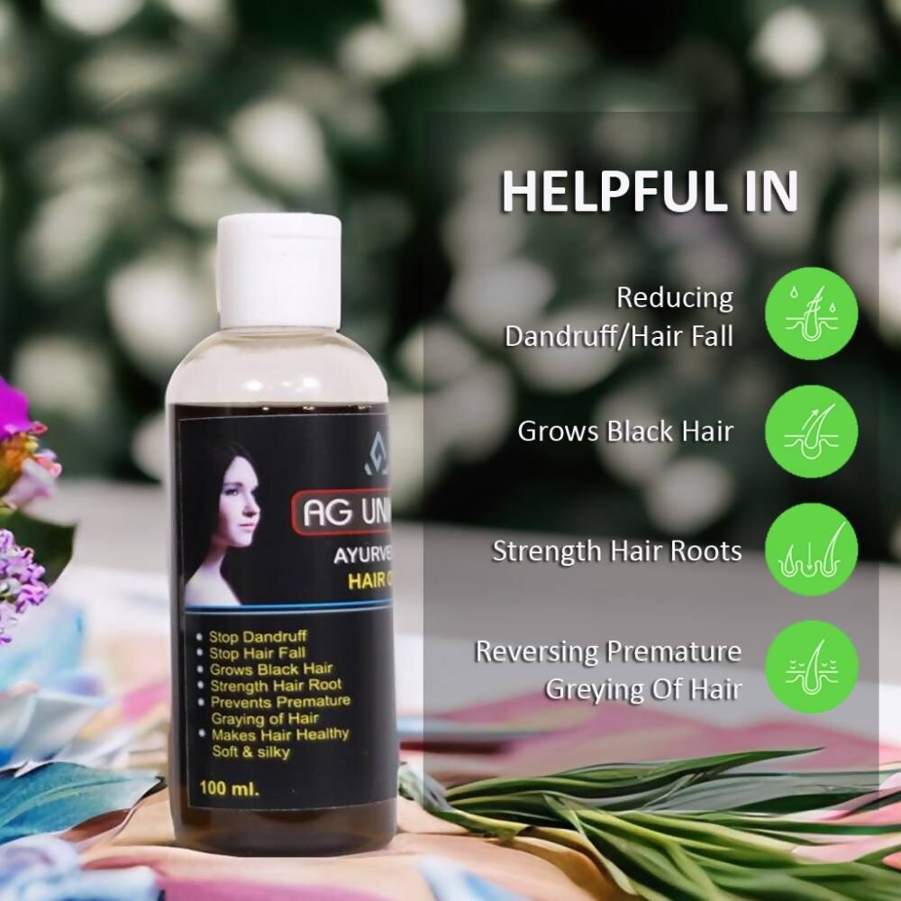 Ag Unique Ayurvedic Hair Oil - Limited Time Offer | Grocsy