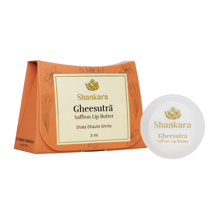 Shankara by Sri Sri Tattva Gheesutra Saffron Lip Butter | Grocsy
