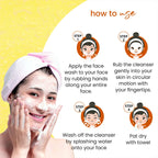 Globus Naturals Hyaluronic Acid & Vitamin C Face Wash | Grocsy