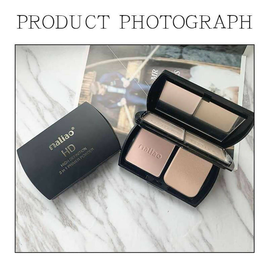 Maliao Professional Matte Look High Definition 3In1 Primer Powder | Grocsy