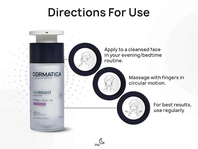 Dermakart Retibright Night Cream | Grocsy