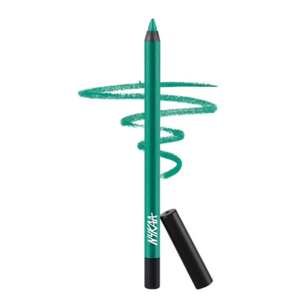 Nykaa Glamoreyes Colour Eye Pencil Kajal - Emerald Wand 09 | Grocsy