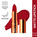 Mila Beaute Bold & Matte Long Lasting Highly Pigmented Lipstick - Red Carpet | Grocsy