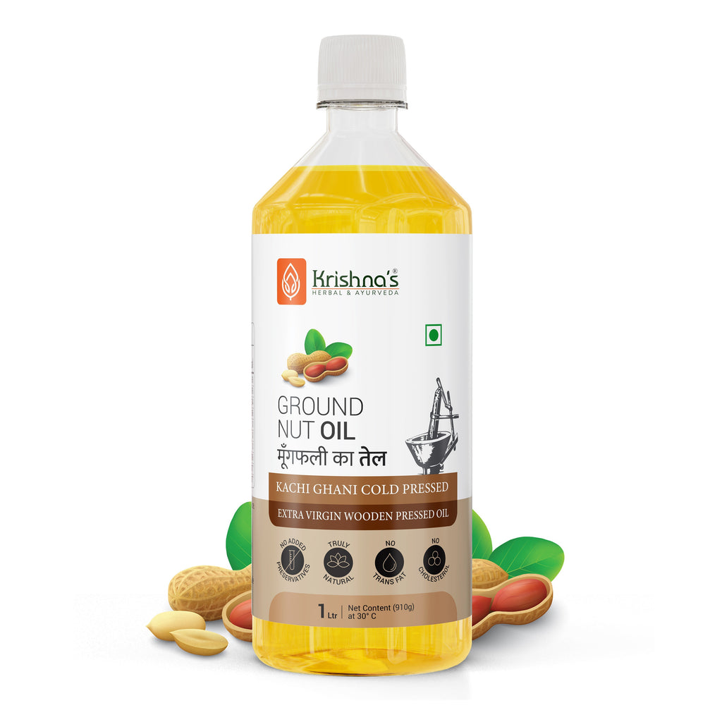 Krishna'S Herbal & Ayurveda Ground Nut Oil | Grocsy