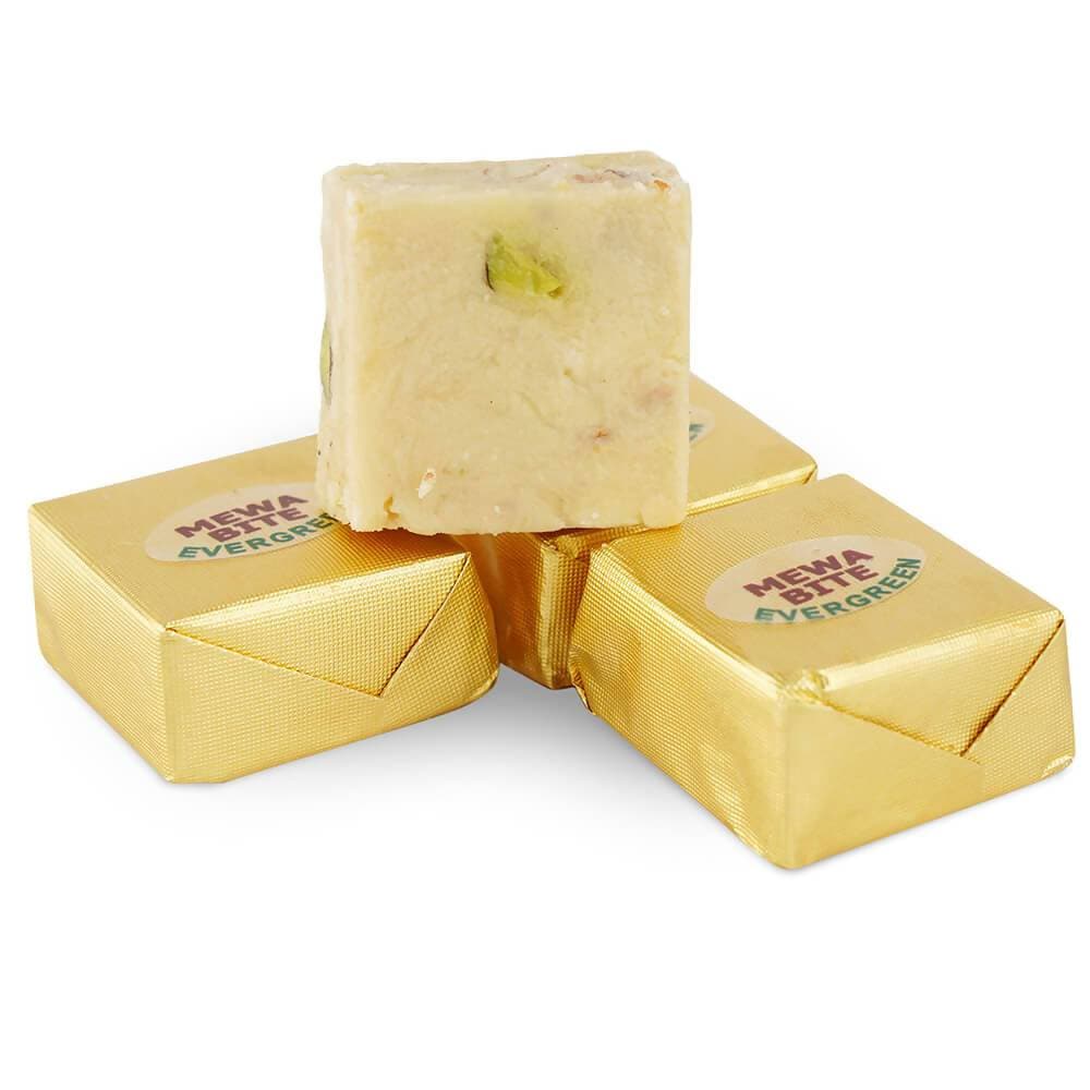 Evergreen Sweets - Mewa Bite Pista | Grocsy