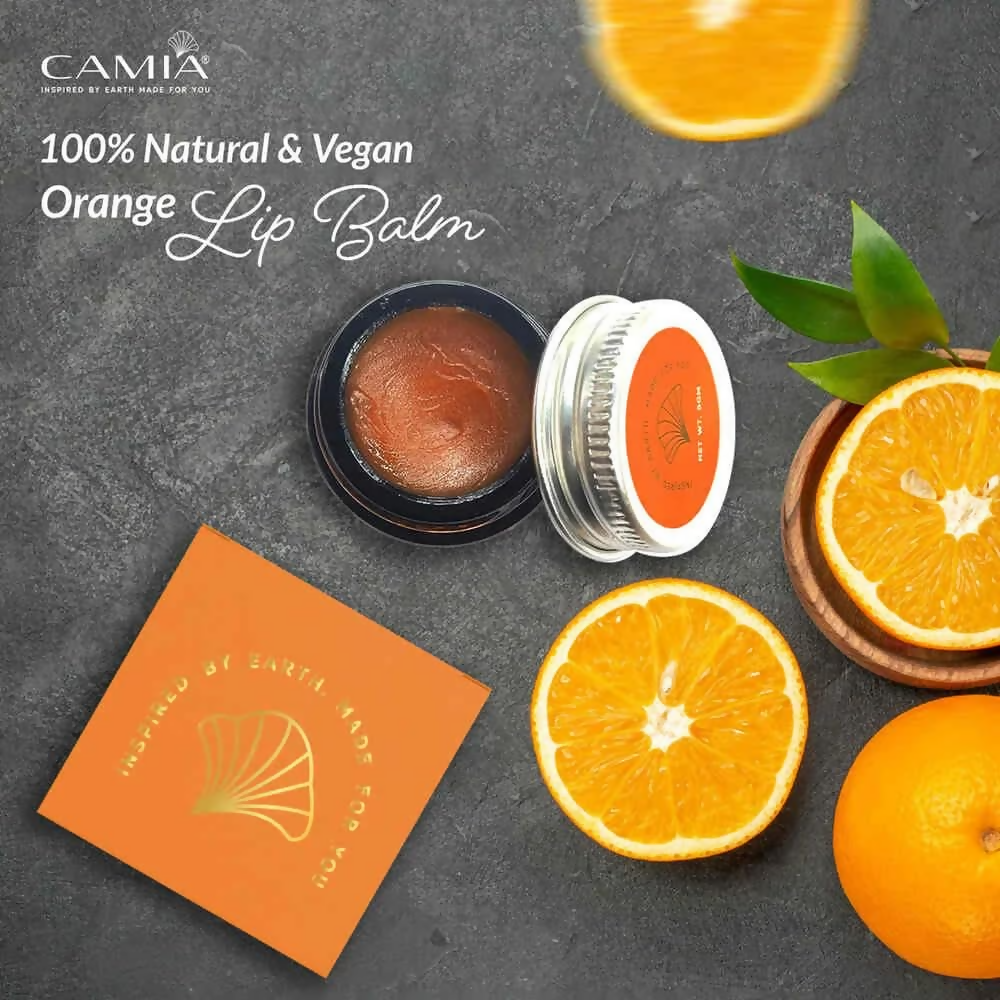 Camia Natural Orange Lip Balm | Grocsy