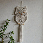 Sun Mun Decors Premium Macrame Owl | Grocsy
