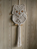 Sun Mun Decors Premium Macrame Owl | Grocsy