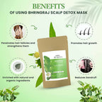 Nake Organica Bringraj Scalp Detox Hair Mask | Grocsy