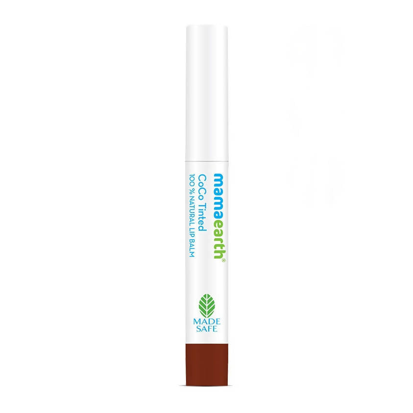 Mamaearth CoCo Tinted 100% Natural Lip Balm | Grocsy