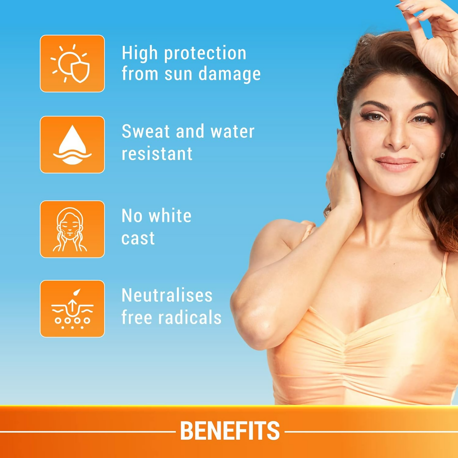 Lotus Herbals Safe Sun Sports Super Stay Sunscreen Cream SPF 70 PA+++ | Grocsy