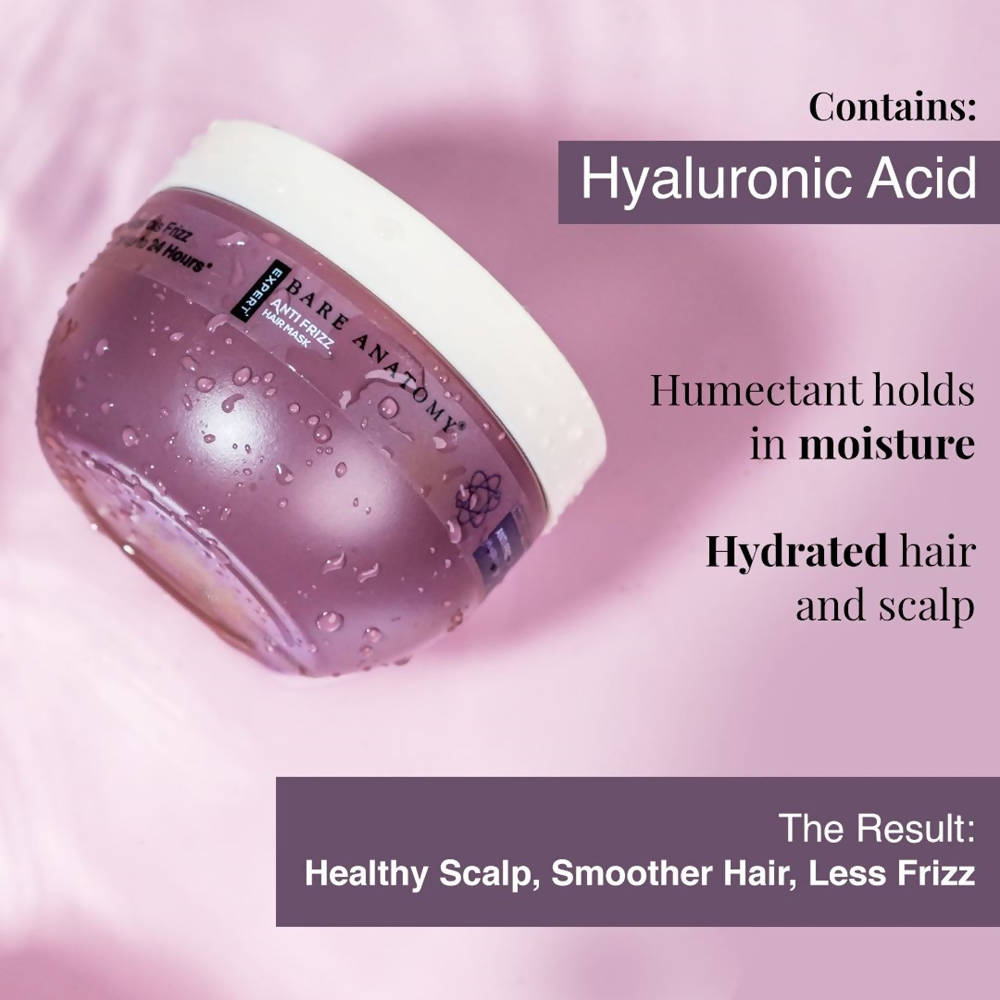Bare Anatomy Expert Anti-Frizz Hair Mask For Deep Conditioned & Frizz Free Hair | Grocsy