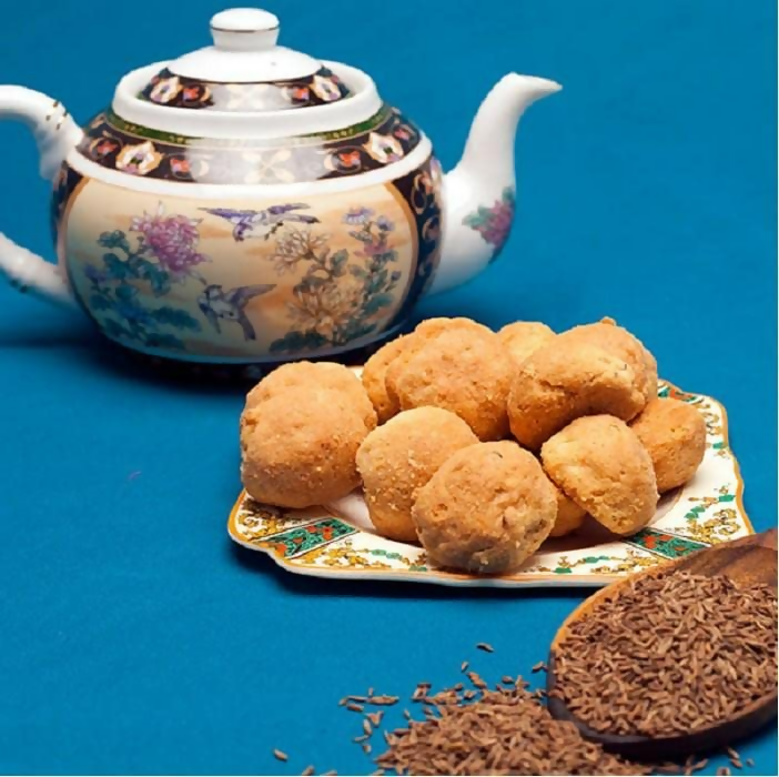 The Paratha & Ready Bites Surti Butter (Makhania) with your Tea Or Coffee Special Jeera Butter Biscuit | Grocsy