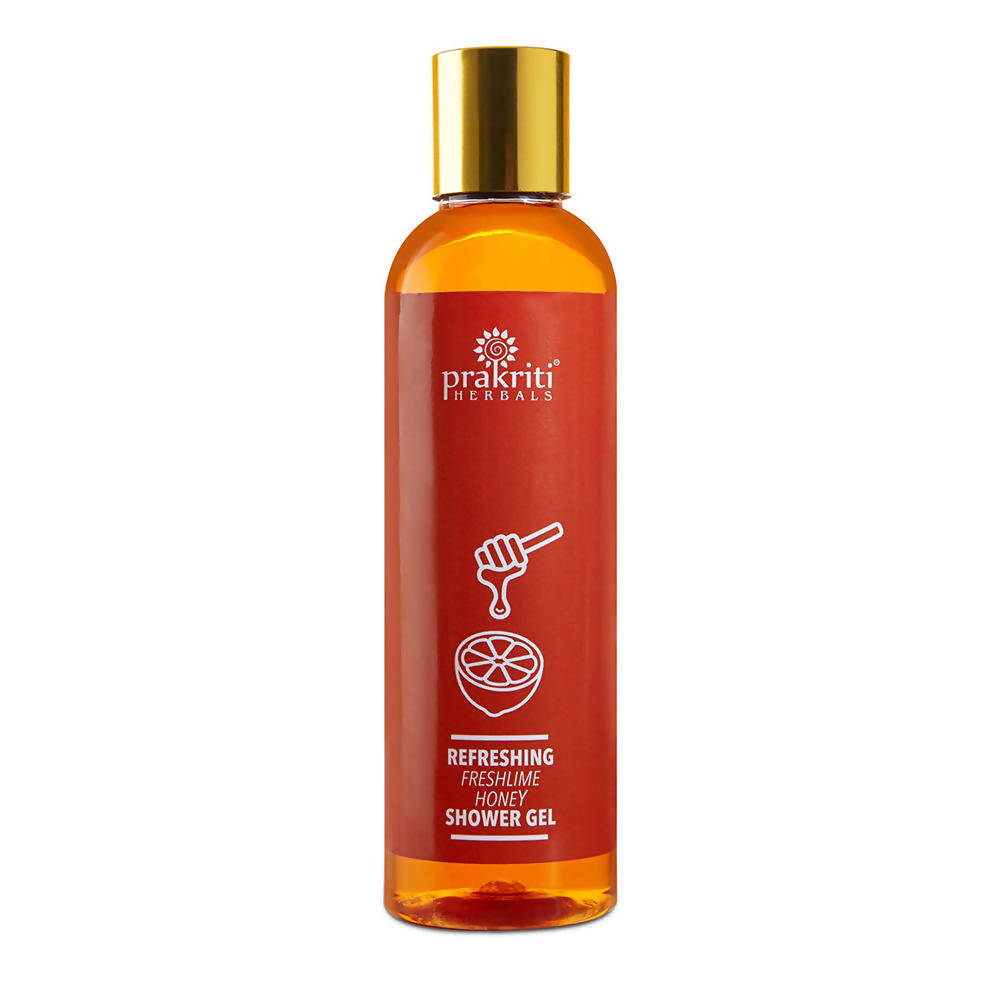 Prakriti Herbals Refreshing Freshlime Honey Shower Gel | Grocsy