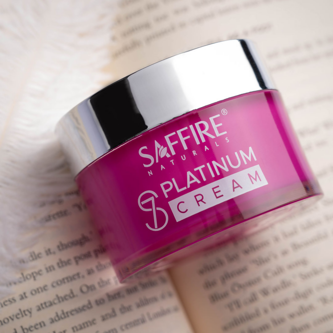Saffire Naturals S7 Platinum Cream For Sun Protection & Glowing Skin | Grocsy
